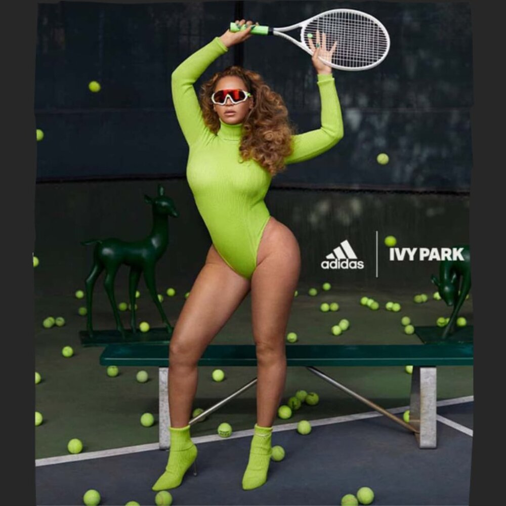 ADIDAS X IVY PARK TURTLENECK RIB KNIT BODYSUIT